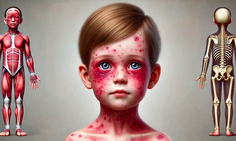 Dermatomiosite giovanile: una malattia rara e grave